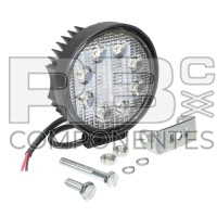 RUNDER SCHEINWERFER 8 LED-24W 10V-30V