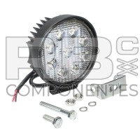 RUNDER SCHEINWERFER 9 LED-27W 10V-30V