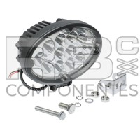 OVALER SCHEINWERFER 12 LED TRANSPARENT-36W 9V-32V