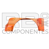 RADABZUGSHAUBE LINKS FÜR TOUCAN 1100 - ORANGE