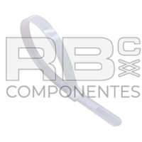 KABELBINDER 4.8 X360 WEISS 100 UND.