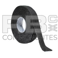SCHWARZES GEWEBE-ISOLIERBAND ROLLE 25 MTRS