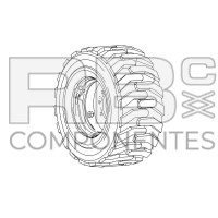 REIFEN ANPASSBAR 4520233, 26x12D380 PR8
