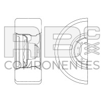 REIFEN ANPASSBAR REF 2601602810 , 445-65 D22.5 PR18