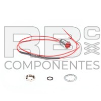 DIODO LED ROJO 12 V