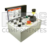 KOMPLETTBEDIENPULT FÜR TELEMECANIQUE-STEUERUNG (SCHERE)