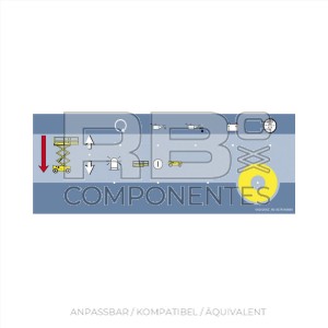 AUFKLEBER FÜR DIESELSCHEREN KOMPAKT DX
