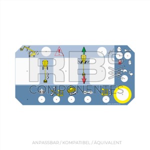 AUFKLEBER FUNKTION OBERHALB HL-16TPX (TE.D.)
