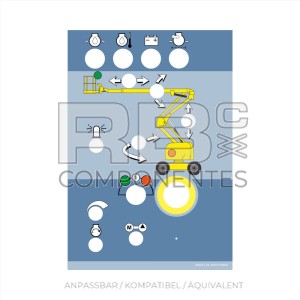 FUNKTIONSAUFKLEBER UNTERHALB HL 16X