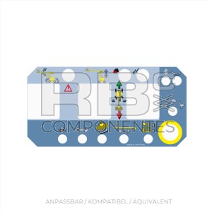 AUFKLEBER FUNKTIONEN FÜR HL-15X UND HL- 16X
