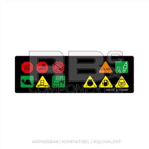 AUFKLEBER SYMBOLANSICHT 600AJ