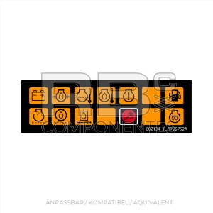 AUFKLEBER SYMBOLANSICHT UNTERHALB 510AJ