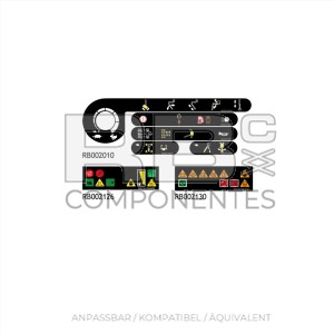 PACK AUFKLEBER TEILWEISE KOMPATIBEL FÜR JL 460SJ UND 400SJ