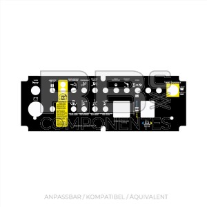 FUNKTIONSAUFKLEBER KOMPATIBEL MIT GE-82279  IN FRANZÖSISCH