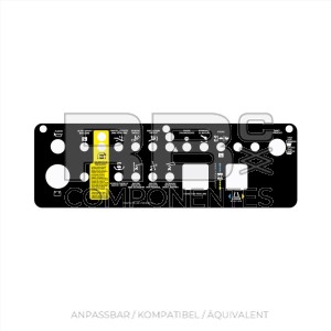 FUNKTIONSAUFKLEBER KOMPATIBEL MIT GE-72443 IN FRANZÖSISCH