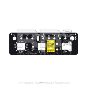 FUNKTIONSAUFKLEBER KOMPATIBEL  GE-52230 ENGLISCH