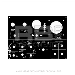 FUNKTIONSAUFKLEBER KOMPATIBEL MIT GE-45308