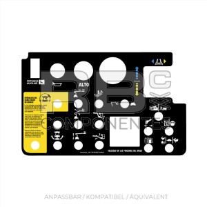 AUFKLEBER FUNKTION KOMPATIBEL MIT GE-35584