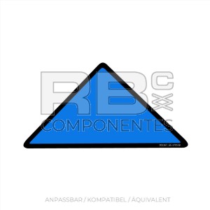 AUFKLEBER FAHRTRICHTUNGSANZEIGER BLAU GE-Z30/20 Z34/22(A. D. E)
