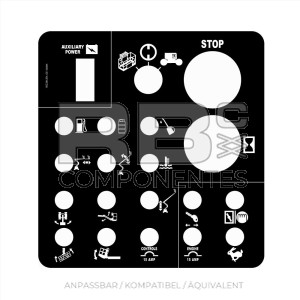 FUNKTIONSAUFKLEBER OBERHALB ANPASSBAR .GE- 30084 ENGLISCH