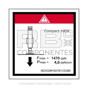 AUFKLEBER KOMPATIBEL MIT REF HL  307815328A