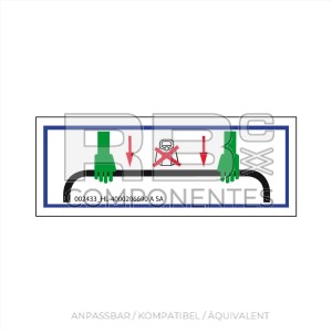AUFKLEBER KOMPATIBEL MIT REF HL 4000206690ASA