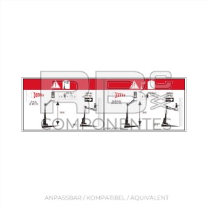 AUFKLEBER KOMPATIBEL MIT REF HL 307P21642A