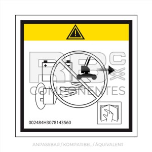AUFKLEBER KOMPATIBEL MIT REF HL   307813560A