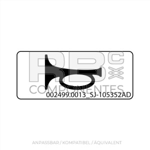 AUFKLEBER AN/KO/GL SJ 105352