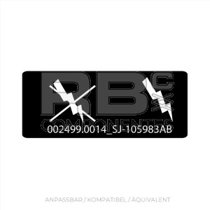 AUFKLEBER AN/KO/GL SJ 105983AB