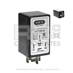 RELAIS BEDIENUNG 12V MOTOR HATZ