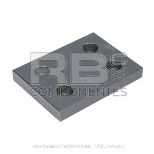 RECHTECKIGE PLATTEN  110X80X19MM
