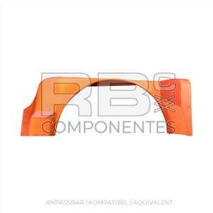 RADABZUGSHAUBE LINKS FÜR TOUCAN 1100 - ORANGE