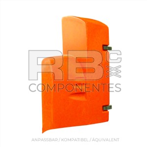 TÜRHAUBE AUF DER RECHTEN SEITE FÜR TOUCAN 1100 - ORANGE