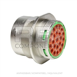 MÄNNLICHER STECKER 23 LÖCHER