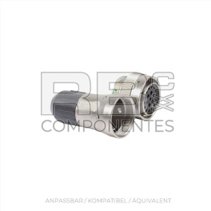 WEIBLICHER STECKER 21 LÖCHER