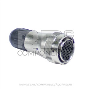 WEIBLICHER STECKER 31 LÖCHER