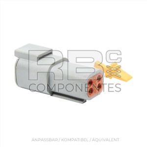 STECKER KOMPATIBEL MIT DTM04-4P