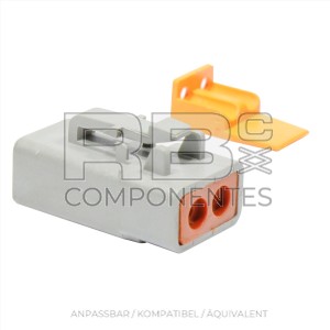 STECKVERBINDER, DTP-SERIES, 2 PIN, MÄNNLICH