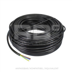 DREIWEGE-SCHLAUCH X 1,5MM SCHWARZER ABSCHNITT