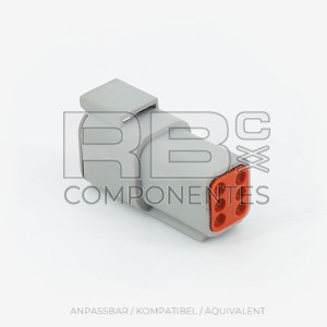 DEUTZ CONNECTOR H/; DTM04-6P FRAME RB017058