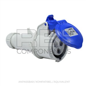 STECKER H/; AEREO EINPHASIG 16 AMP.