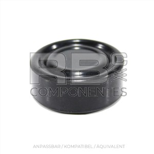 DRUCKTASTE STAUBKAPPE SCHWARZ - 2BT2