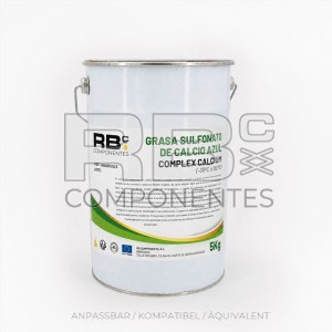 GRASA SULFONATO DE CALCIO AZUL 5KGCOMPLEX CALCIUM (-30ºC a 150ºC)