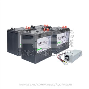 BATTERY KIT 4XRB052006.DIS + LADEGERAT RB001003.V4