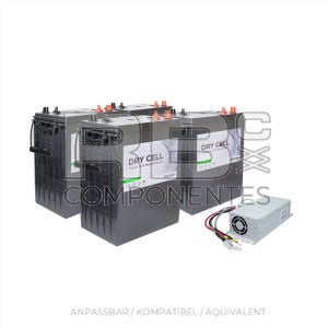 BATTERY KIT 4XRB052005.DIS + LADEGERAT RB001003.V4