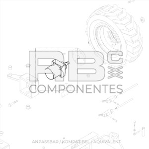 LENKUNG DES HYDRAULIKMOTORS KOMPATIBEL GE 51520
