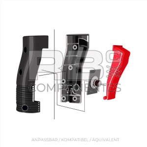 GRIFF STEUERHEBEL RECHTS UND LINKS MIT ABZUG VON KOMPAKT JOYSTICK KIT